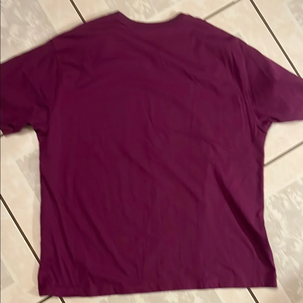 St. John's Bay Rich Purple Short Sleeve Tee